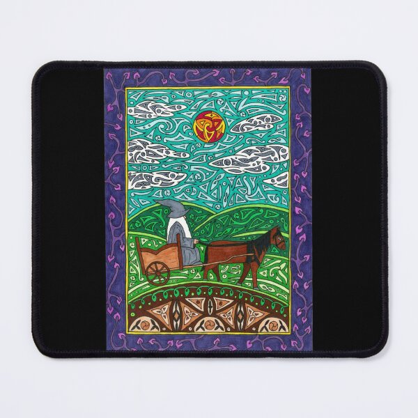 Item preview, Celtic Art - Wise Man with horse designed and sold by SatanicGD.