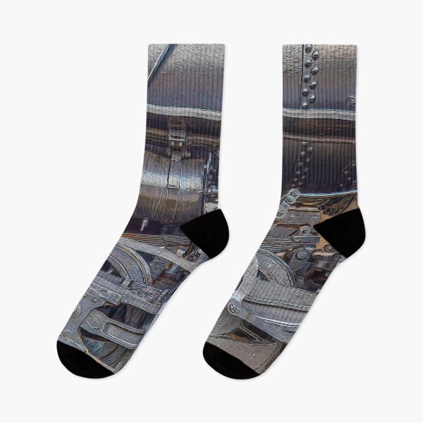 Item preview, Stylized detail of a steam locomotive - designed and sold by FelCastro.
