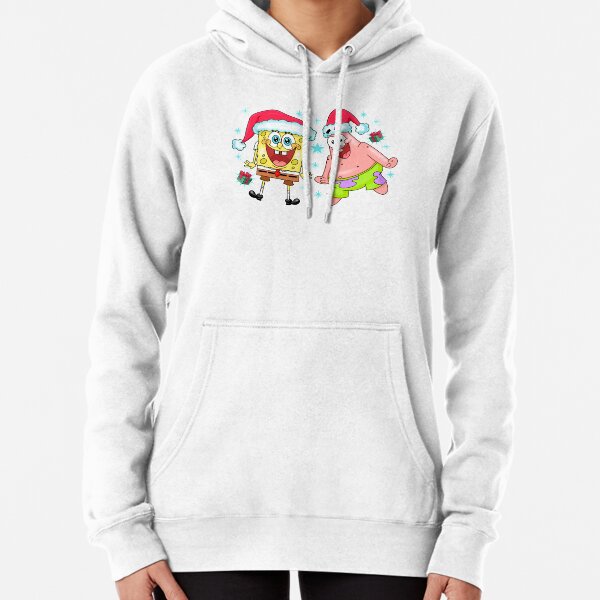 Juniors' Nickelodeon SpongeBob SquarePants Snow Balls Holiday Fleece Hoodie