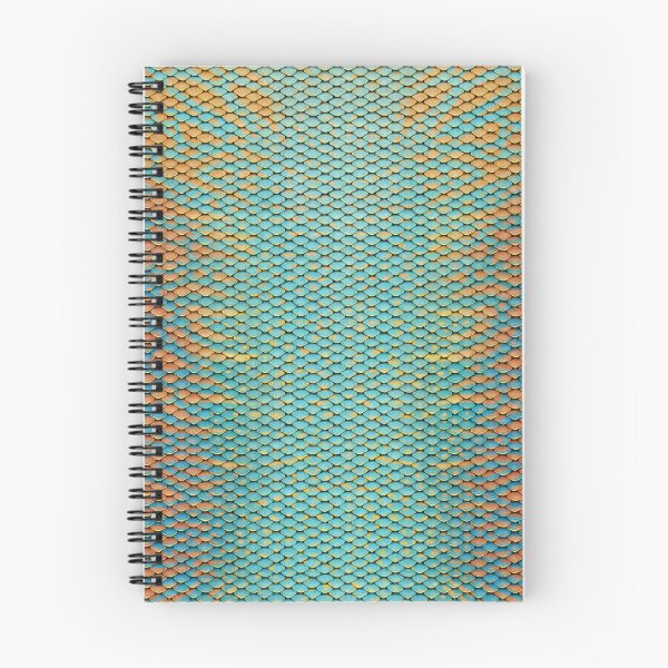 Item preview, Teal Orange Mermaid Scales designed and sold by SeaMonstress.