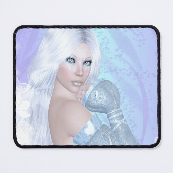 Item preview, Lady of Ice, fantasy art designed and sold by LoneAngel.