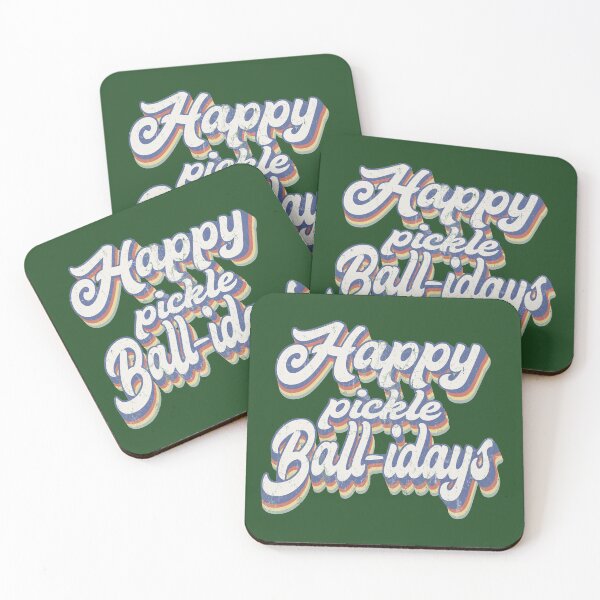 Item preview, Retro Pickleball Christmas designed and sold by RiffXS.