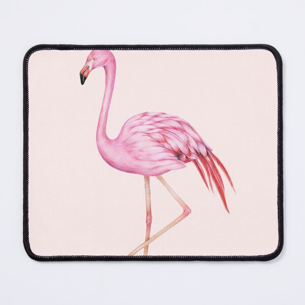 Item preview, Blush Pink Watercolor Flamingo Art designed and sold by newburyboutique.