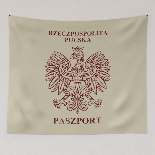 Item preview, Polish Passport Vintage Red designed and sold by Lidra Zehcnas.