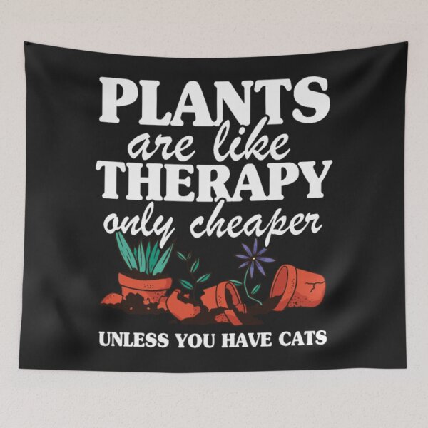 Item preview, Therapy Funny Gardening Cat Mom designed and sold by StarcyWol.
