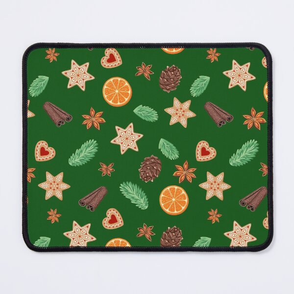 Item preview, Festive Fall and Christmas Holiday Icons Pattern designed and sold by BigAl3D.