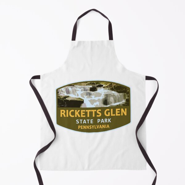 Item preview, Ricketts Glen State Park Oval Logo designed and sold by VanyaKar.