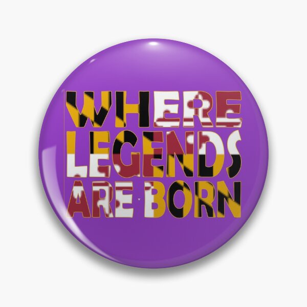 Item preview, Maryland Flag - Where Legends Are Born designed and sold by Quotes-I-Wear.