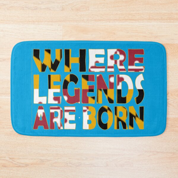 Item preview, Maryland Flag - Where Legends Are Born designed and sold by Quotes-I-Wear.
