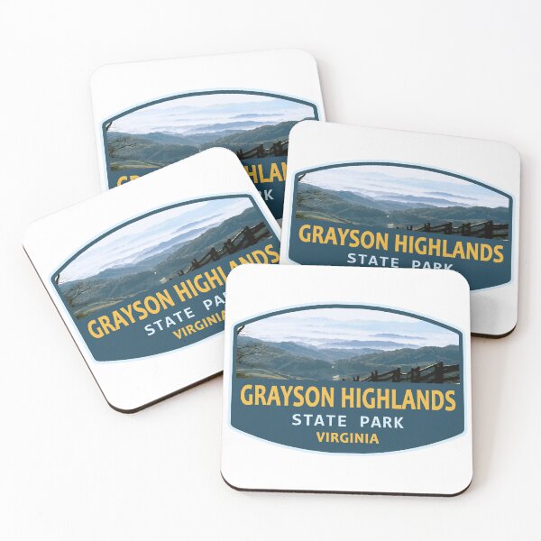 Item preview, Grayson Highlands State Park Oval Logo designed and sold by VanyaKar.