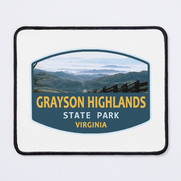 Item preview, Grayson Highlands State Park Oval Logo designed and sold by VanyaKar.