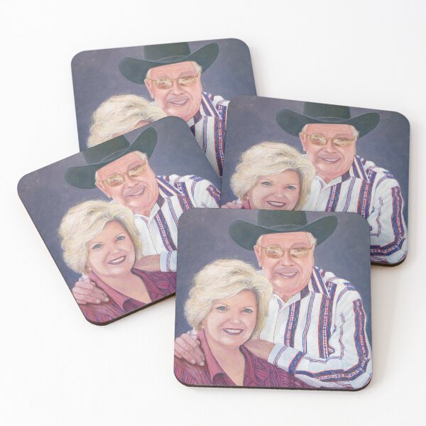 Item preview, Bill Mack 'The Satellite Cowboy' and his wife 'Sweet Cindy' - A portrait   designed and sold by William  RaVell.