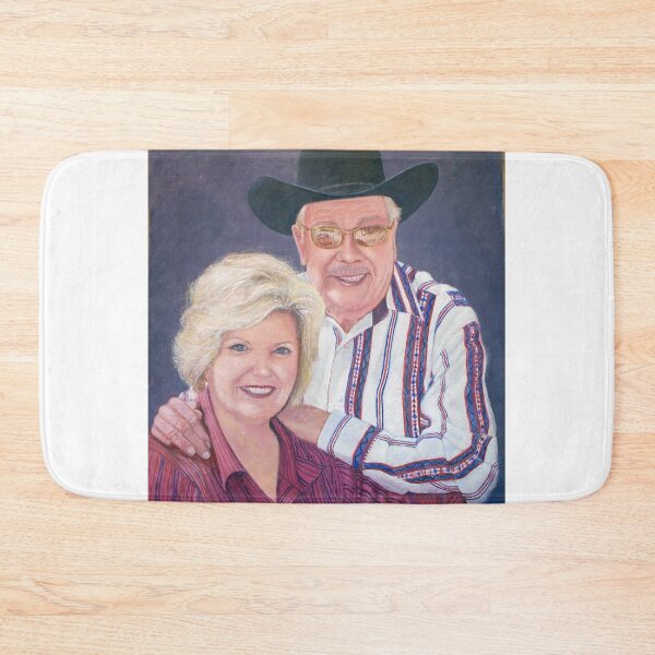 Item preview, Bill Mack 'The Satellite Cowboy' and his wife 'Sweet Cindy' - A portrait   designed and sold by William  RaVell.