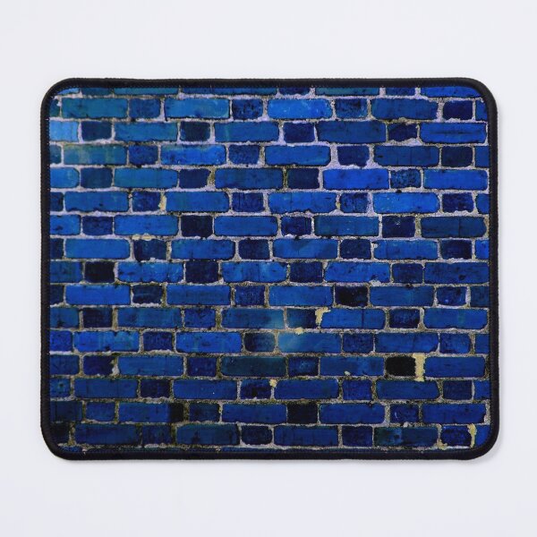 Item preview, blue Brick Wall designed and sold by 2sweetsDesign.