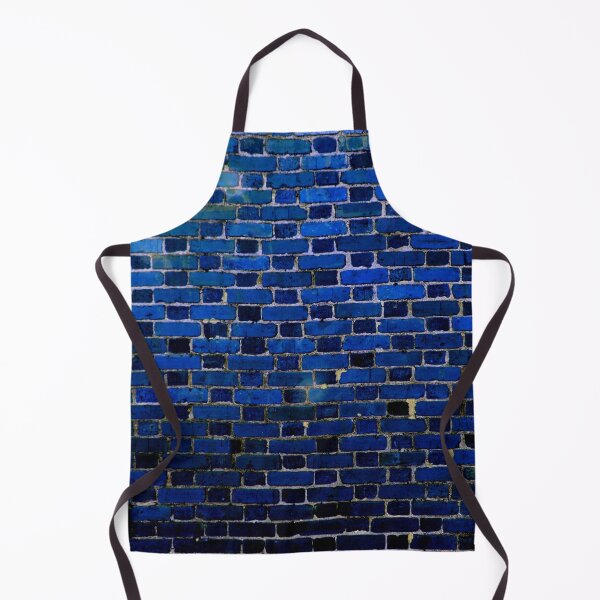 Item preview, blue Brick Wall designed and sold by 2sweetsDesign.