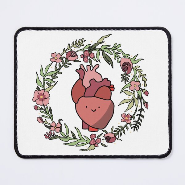 Item preview, Heart in floral wreath designed and sold by Jasminmayox.