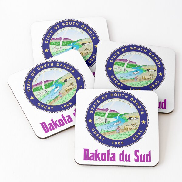Item preview, Carte du Dakota du Sud designed and sold by wildbest.