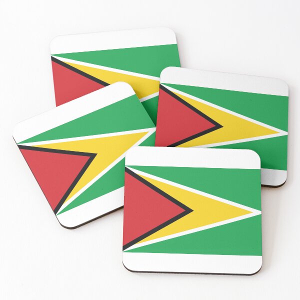 Item preview, Guyana National Flag designed and sold by IdentiTee Studios.