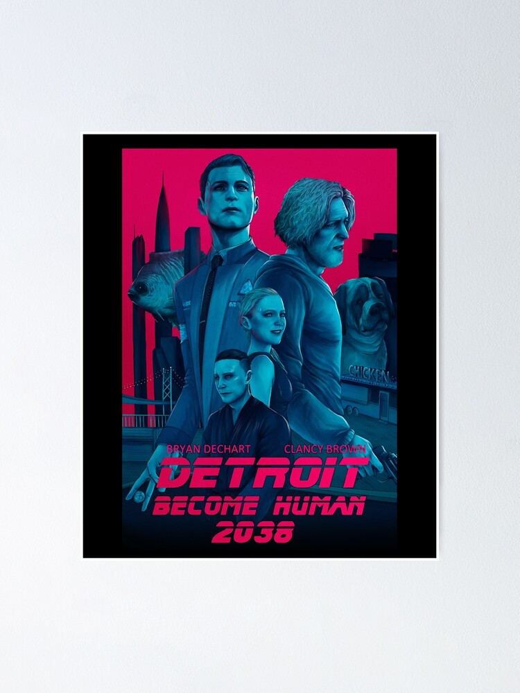 Detroit: Become Human Markus Poster Print Wall Art Decor 