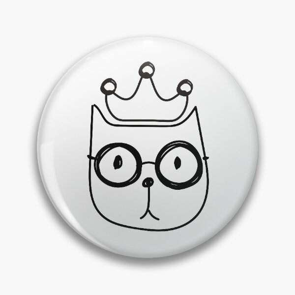 Item preview, Cat In A Crown designed and sold by ZINE07.
