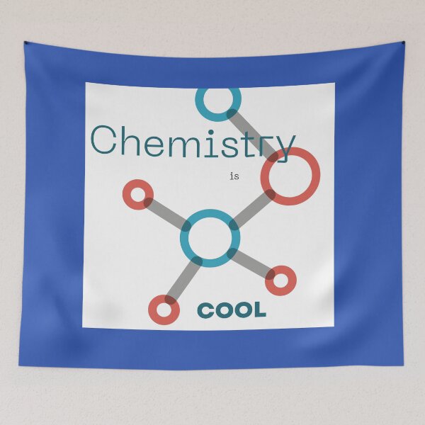 Item preview, Chemistry is cool- molecule designed and sold by BronikowskiART.