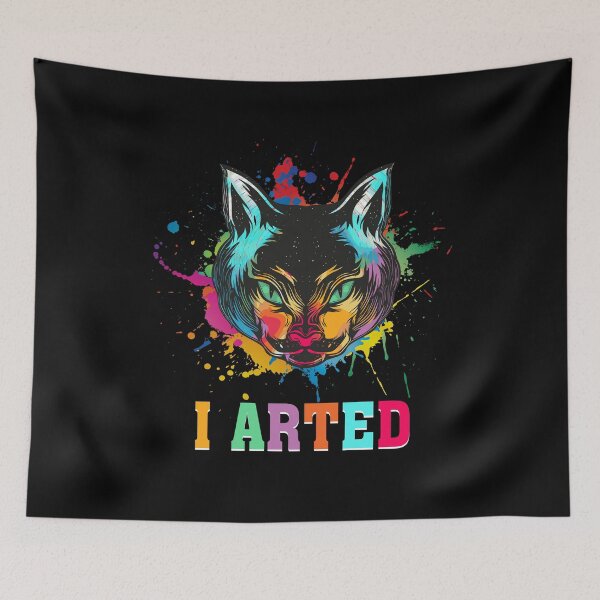 Item preview, I Arted Funny Artist painter Crafter Colorful Art Cat Lover designed and sold by Dream-bubble.