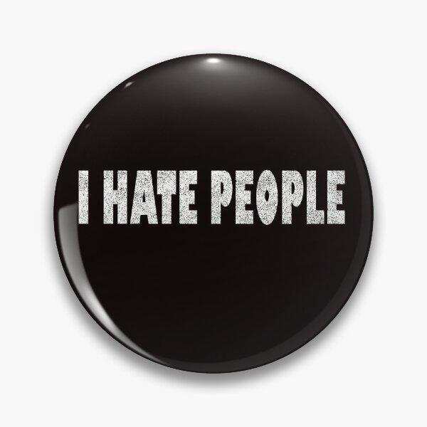 Item preview, I HATE PEOLPLE TSHIRT designed and sold by GOLDFAMILYSHOP.