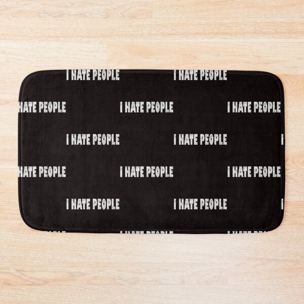Item preview, I HATE PEOLPLE TSHIRT designed and sold by GOLDFAMILYSHOP.