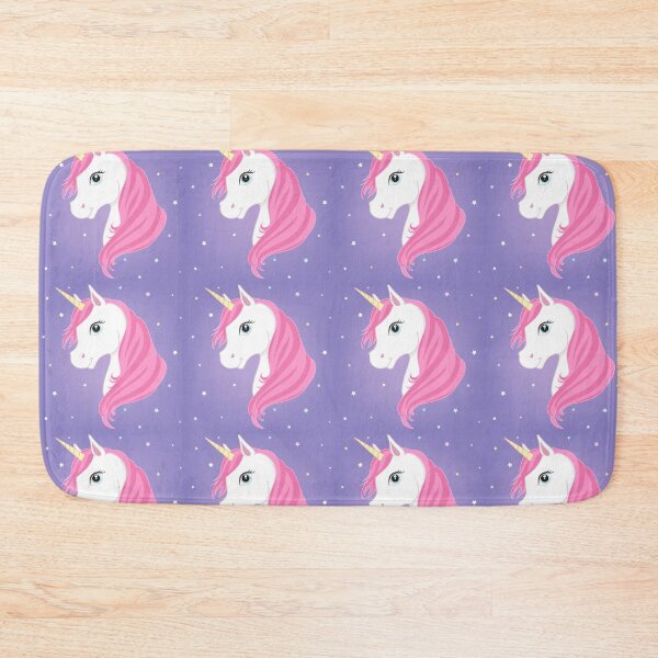 Aperçu de l'œuvre Licorne rose et violette créée et vendue par newburyboutique.