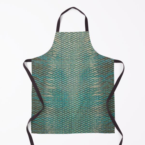 Item preview, Teal and Brown Mermaid Scales designed and sold by SeaMonstress.