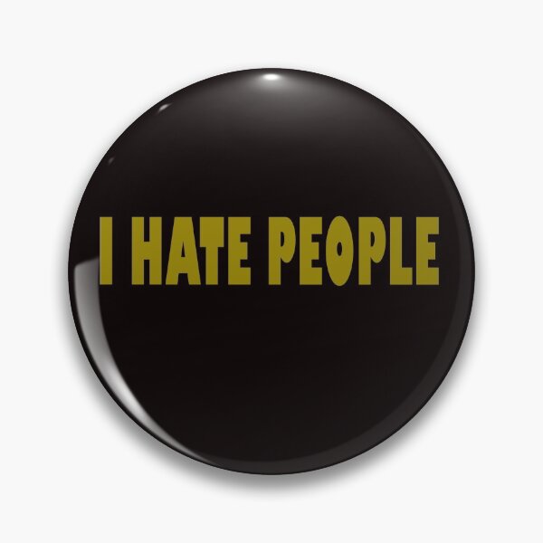 Item preview, I HATE PEOLPLE TSHIRT designed and sold by GOLDFAMILYSHOP.