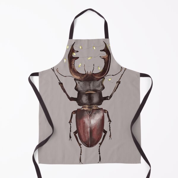 Item preview, Christmas Stag Beetle with Fairy Lights designed and sold by techno-mantis.