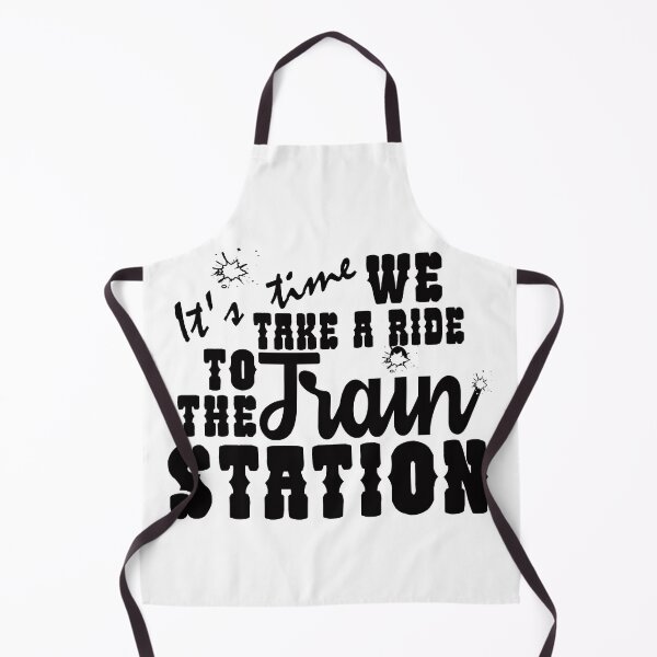 Item preview, It's time We take a ride to the train station - funny quote designed and sold by asprse.