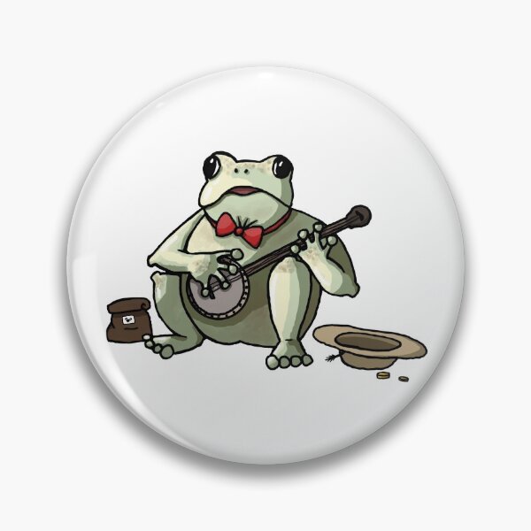 Item preview, Banjo Frog designed and sold by Sara Blair.