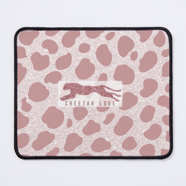 Item preview, Cheetah Love - Pink Cheetah pattern - similated glitter designed and sold by MagaliC.