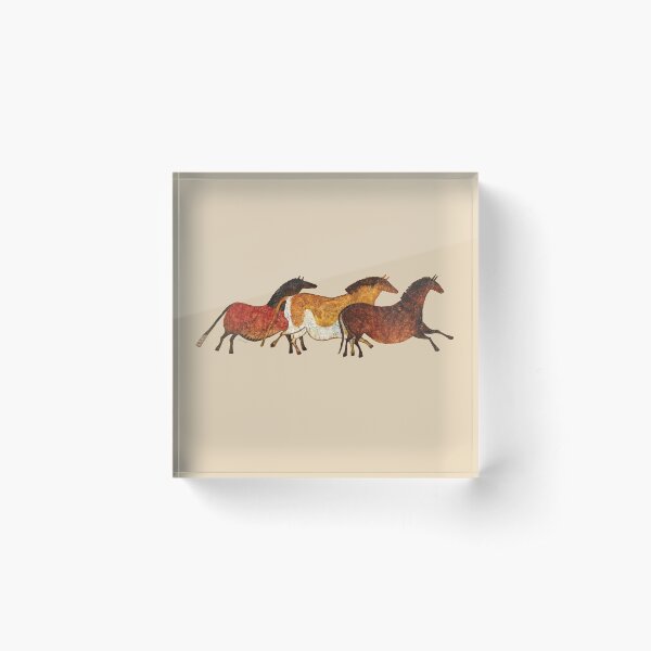 Item preview, Cave Horses in Beige designed and sold by haileyherrera.