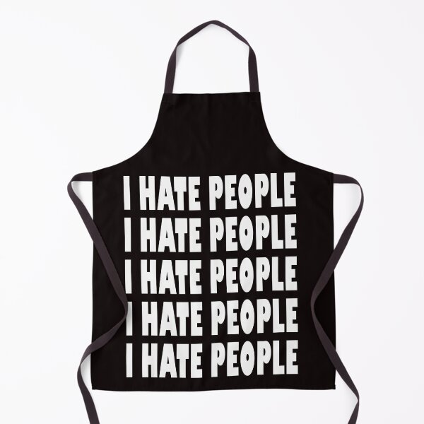 Item preview, I HATE PEOLPLE TSHIRT designed and sold by GOLDFAMILYSHOP.