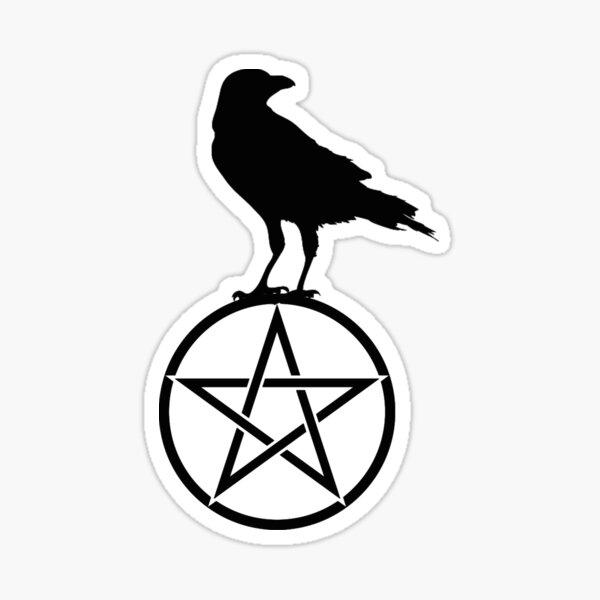 Goth Symbols Pattern Sticker