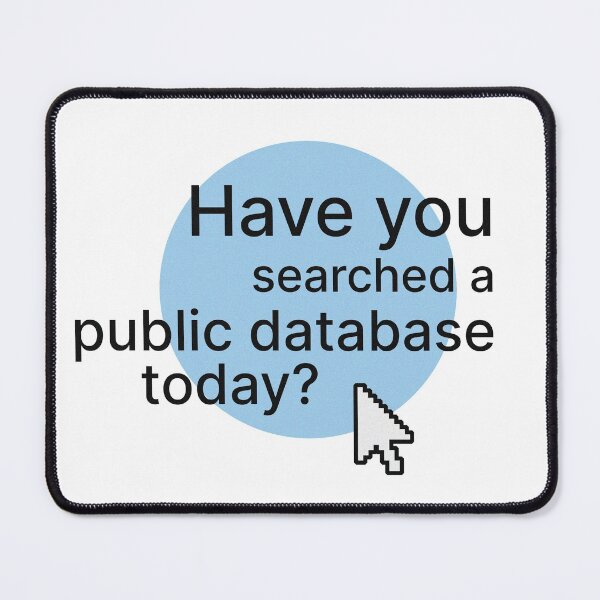 Item preview, Search A Public Database Today designed and sold by elizkendrickm.