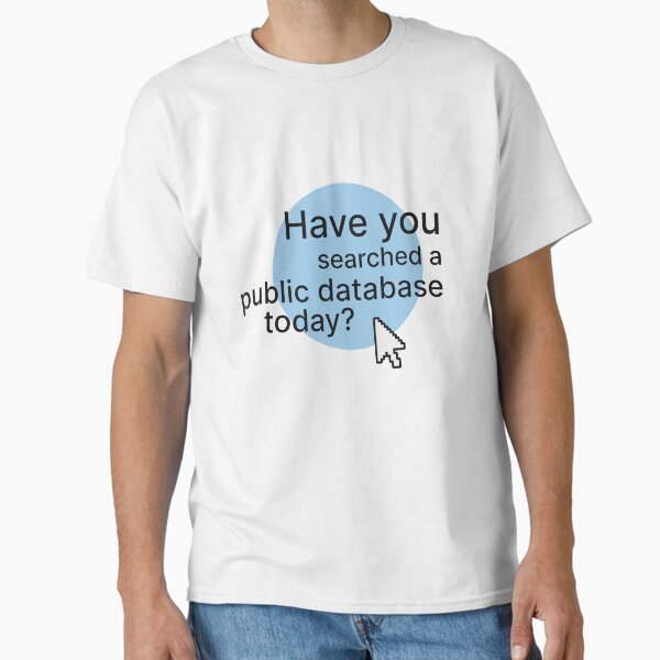 Item preview, Search A Public Database Today designed and sold by elizkendrickm.