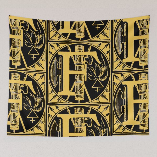 Item preview, Customized letter *F* name initials monogram! Personalized masonic tarot star magic arrow font for artists and musicians! designed and sold by Popular-Gifts.