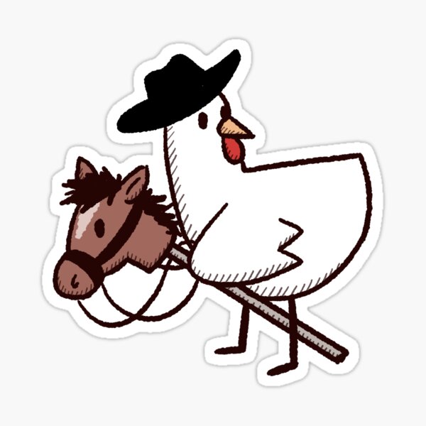Item preview, Cowboy Chicken designed and sold by WishingEel.