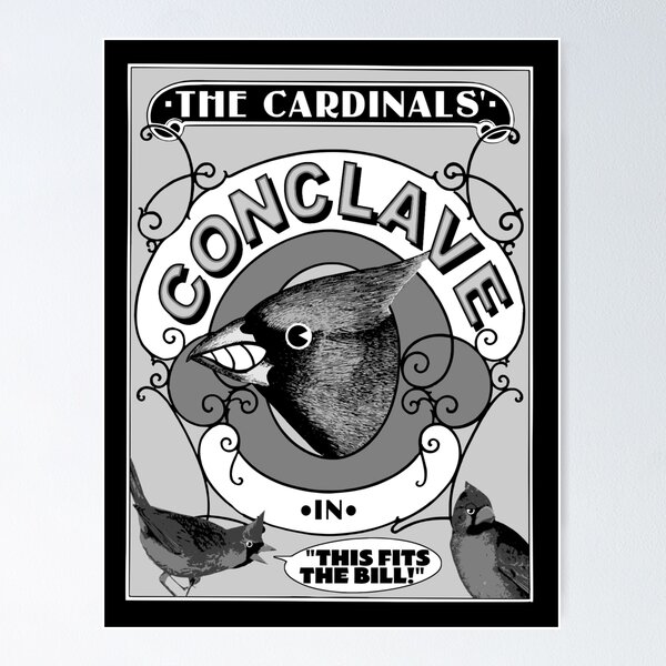 Cartoon Cardinal Posters for Sale