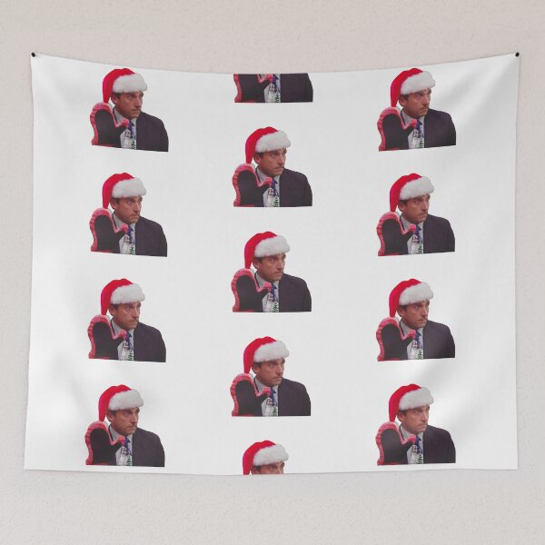Aperçu de l'œuvre Bonnet de Noel Michael Scott créée et vendue par Violet Star.