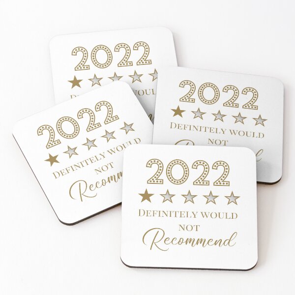 Item preview, 2022 Definitely Would Not Recommend Gold designed and sold by CreativeEmpires.