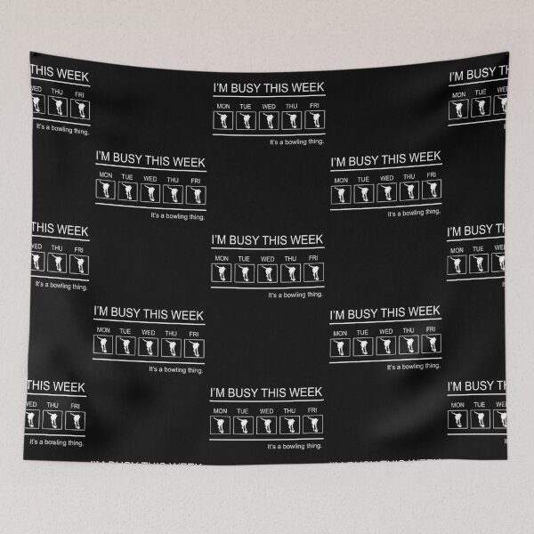 Item preview, Bowling- I'm busy this week designed and sold by PegeenWarm.
