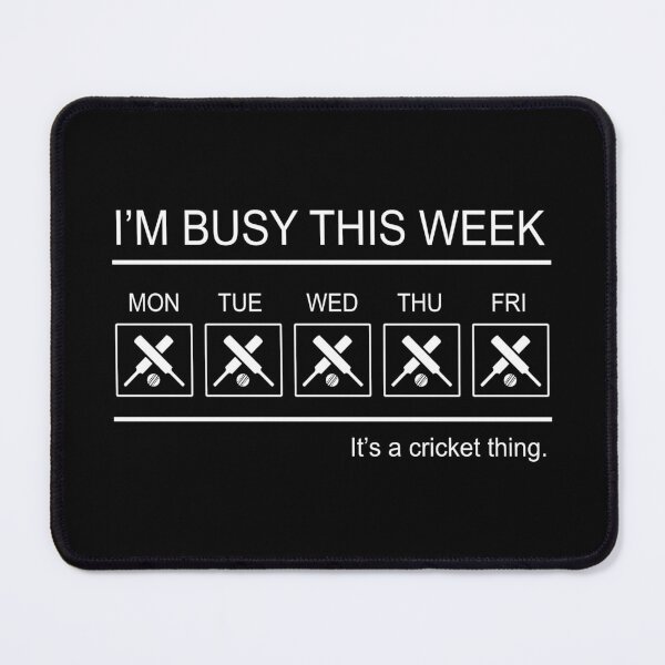 Item preview, Cricket- I'm busy this week designed and sold by PegeenWarm.