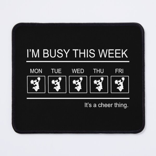 Item preview, Cheerleading- I'm busy this week designed and sold by PegeenWarm.