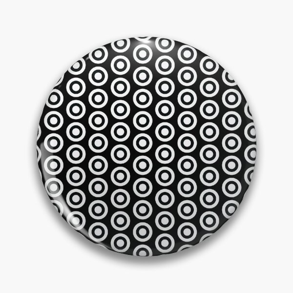 Artikelvorschau, Kreisförmiges Vortex-Design in Schwarz-Weiß entworfen und verkauft von DeYoungFashion.