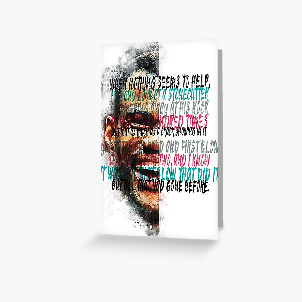 "David Robinson Inspiration Saying Motivational Quote Watercolor